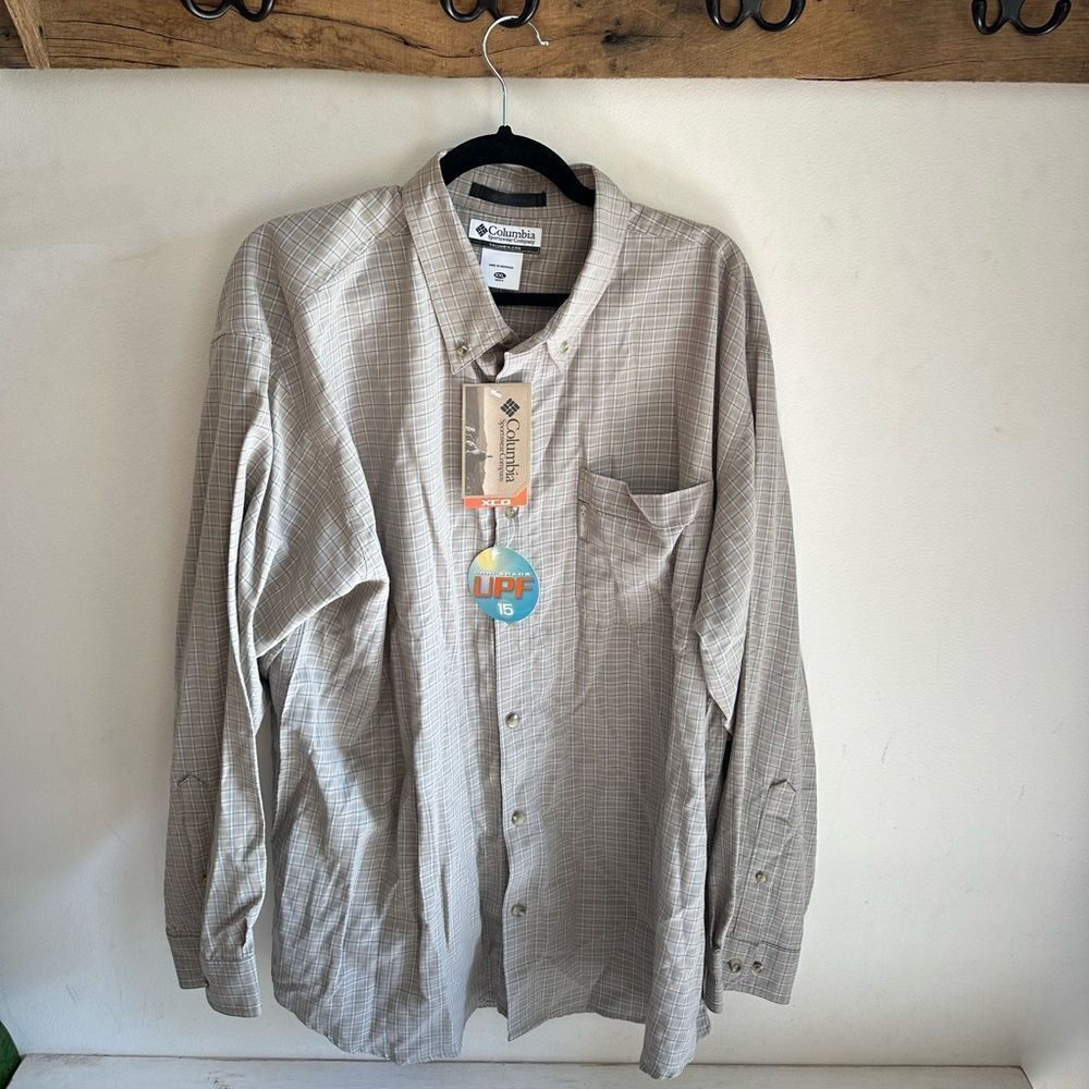 NEW Columbia Salt Butte Long Sleeve Shirt | Men’s Size XXL | Lightweight Outdoor